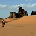 Djanet in the deep south of the Algerian Sahara desert