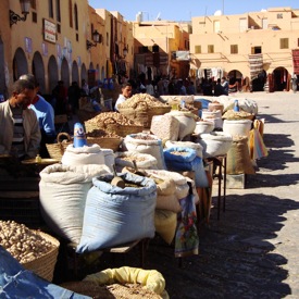 Market square in Ghardaia