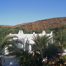 Oasis town of Ghardaia in the Algerian Sahara