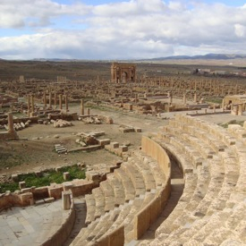 Roman theatre at Timgad